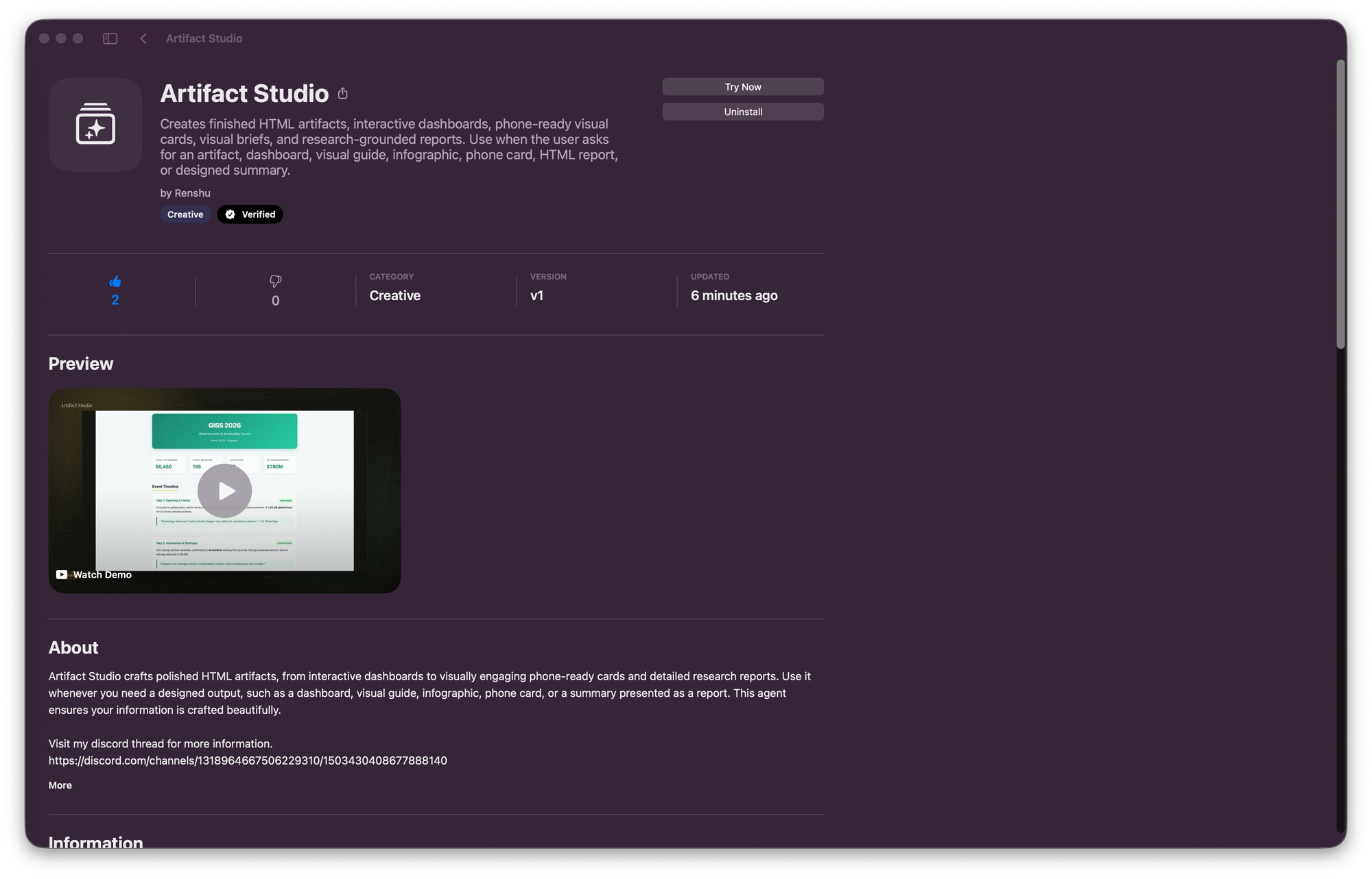 Speaker Suggestion & Artifact Studio