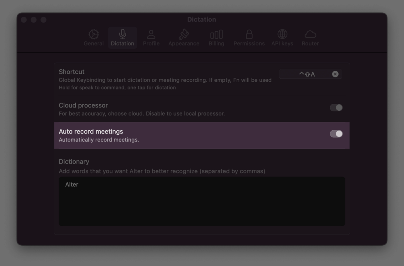Automatic Meeting Recording